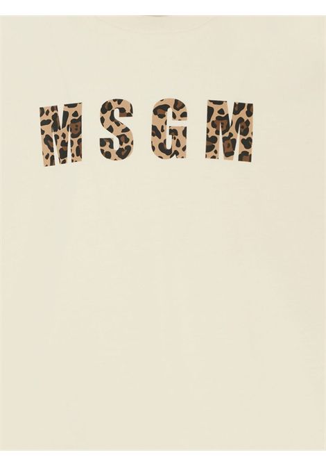 T-shirt con logo MSGM KIDS | F5MSJGTH141MS059